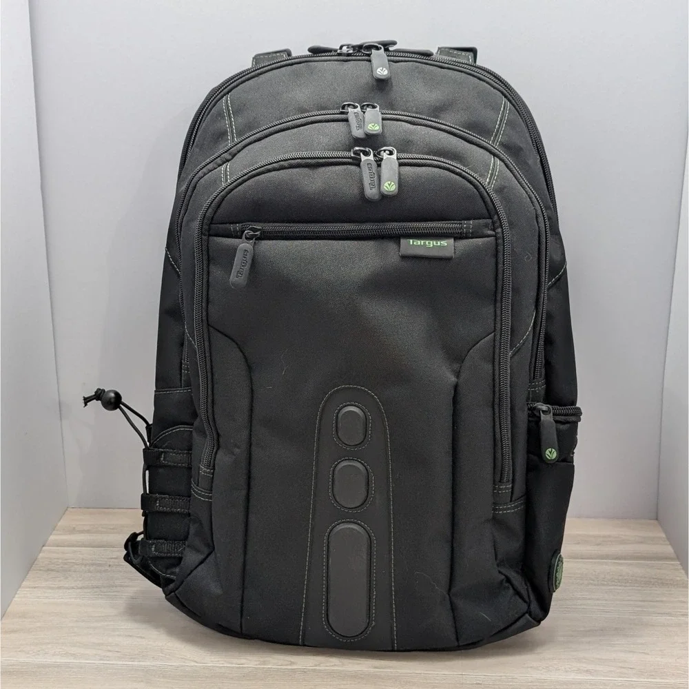 Targus Laptop Backpack TBB013US Black Business Travel Work Bag Commuter School
